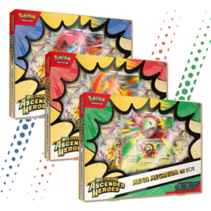 Ascended Heroes - Mega Meganium - Emboar - Feraligatr ex (Trio)